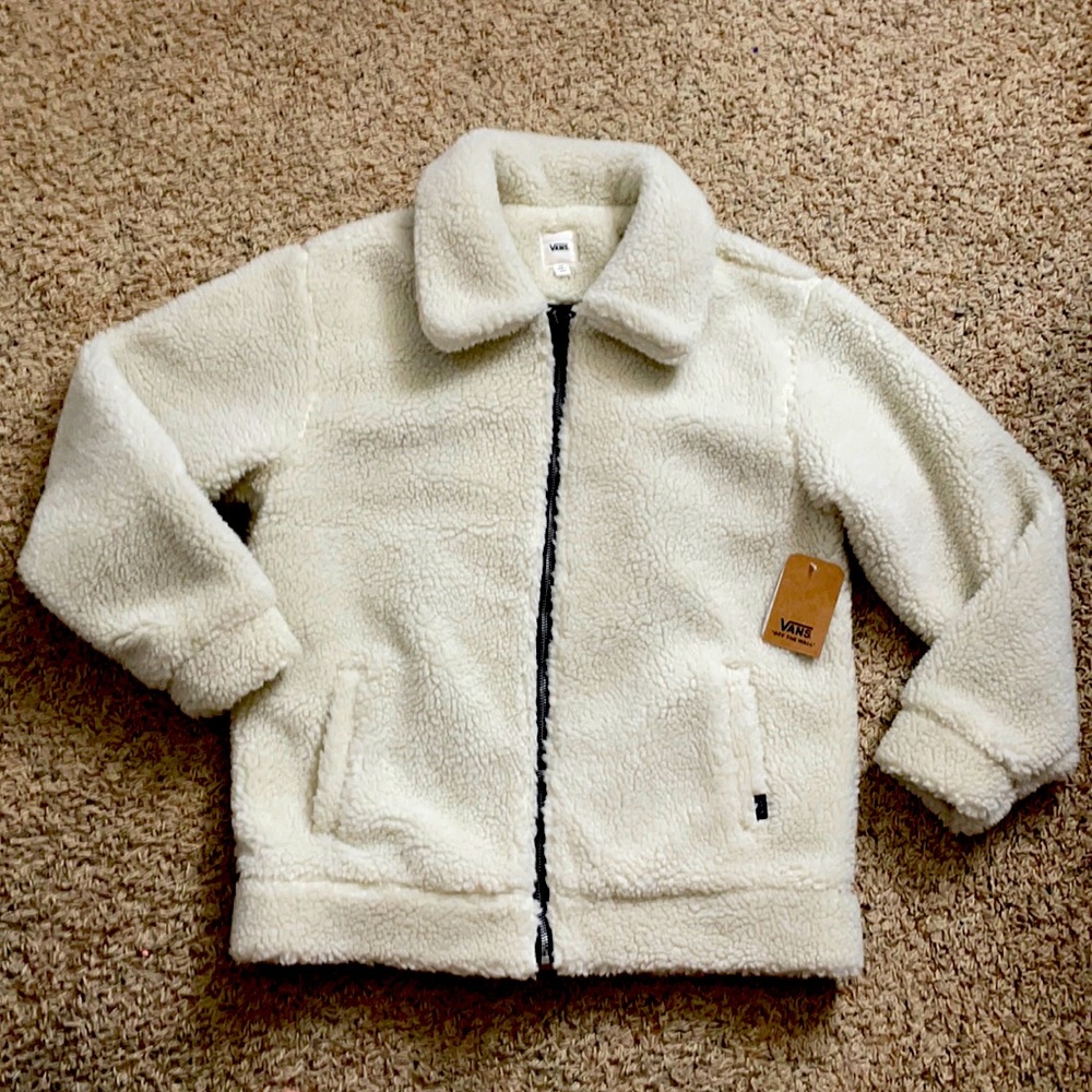 Vans teddy fur lined jacket